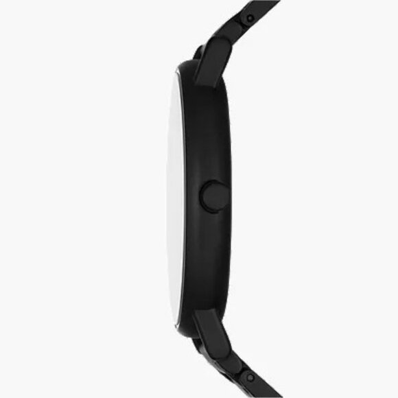 Signatur Three-Hand Midnight Stainless Steel Bracelet Watch - SKW6914 - Picture 4 of 5